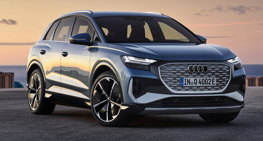 Audi Q4 e-tron -новые кроссоверы 2021-2022 года