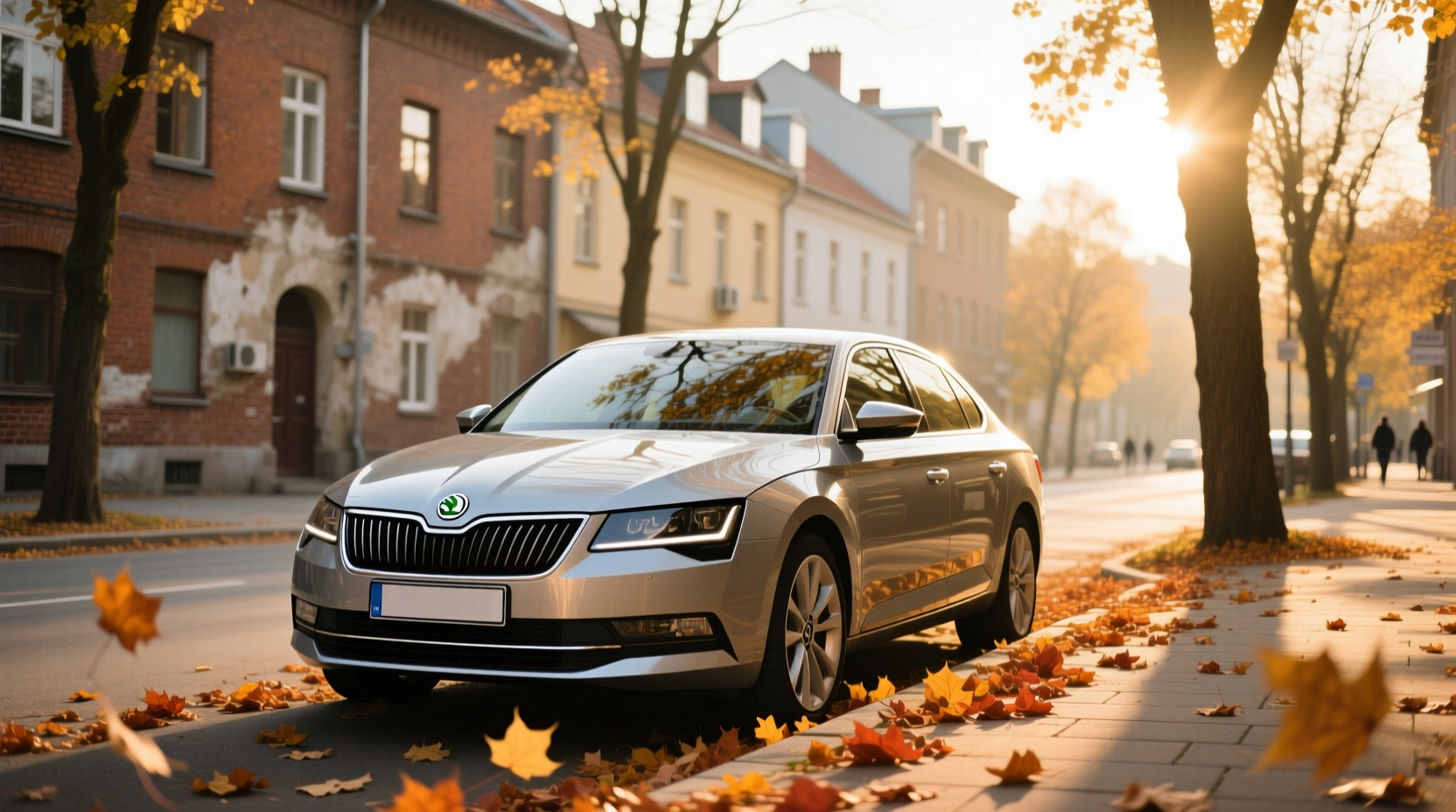 автомобиль осень фото